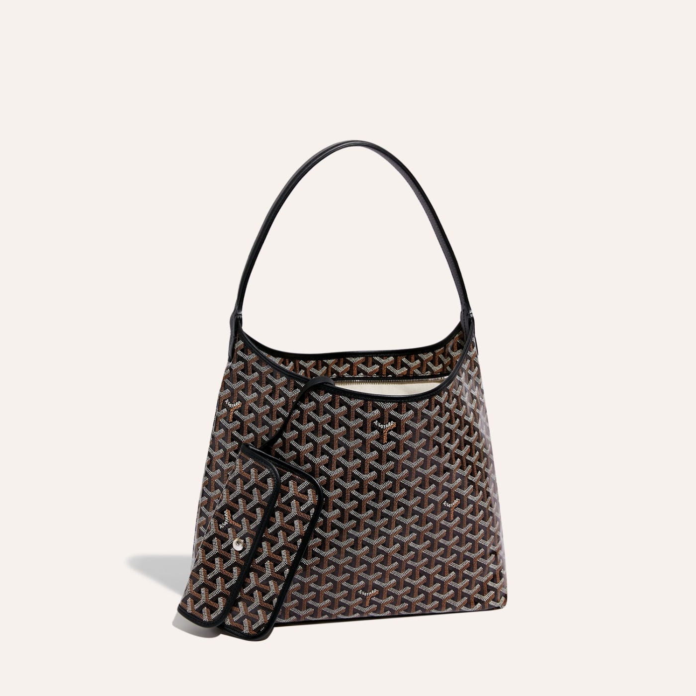Goyard Bohème Hobo Bag Black - Image 3